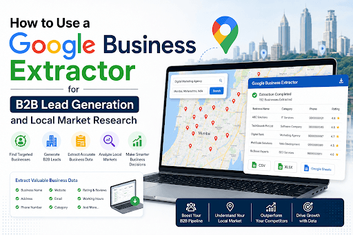 How to Use a Google Business Extractor for B2B Lead Generation and Local Market Research How to Use a Google Business Extractor for B2B Lead Generation and Local Market Research